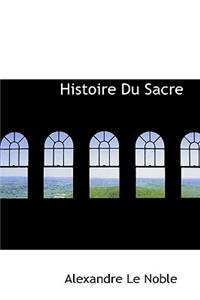 Histoire Du Sacre