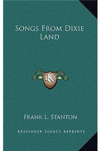 Songs from Dixie Land