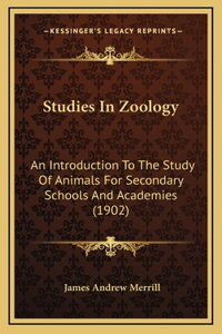 Studies in Zoology