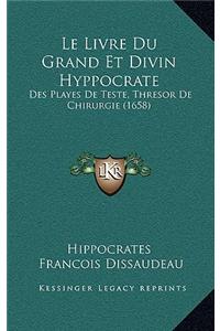 Livre Du Grand Et Divin Hyppocrate