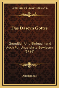Das Daseyn Gottes