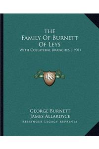 Family Of Burnett Of Leys