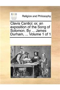 Clavis Cantici