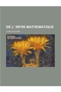 de L' Infini Mathematique