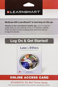 Learnsmart Standalone Access Card for Law & Ethics for the Health Professions