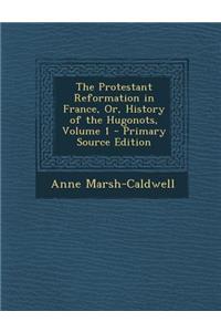 Protestant Reformation in France, Or, History of the Hugonots, Volume 1