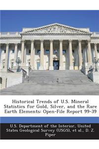 Historical Trends of U.S. Mineral Statistics for Gold, Silver, and the Rare Earth Elements