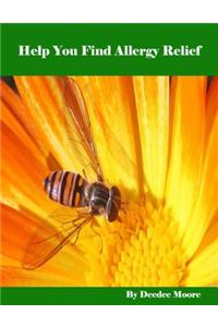 Help You Find Allergy Relief