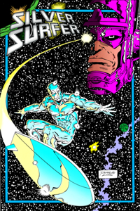 Silver Surfer: Return to the Spaceways Omnibus Ron Lim Cover