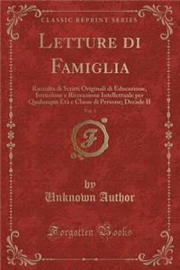 Letture Di Famiglia, Vol. 3