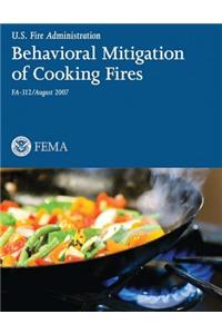 Behavioral Mitigation of Cooking Fires