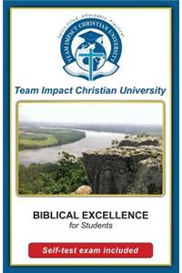 Biblical Excellence for students