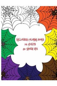 Halloween Coloring Books for Adults and Grown Ups