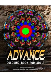 ADVANCED COLORING BOOKS FOR ADULTS - Vol.13