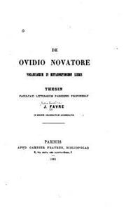 De Ovidio novatore vocabulorum in Metamorphoseon libris