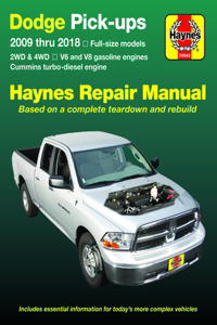 Dodge V6 & V8 Gas & Cummins Turbo-Diesel Pick-Ups (09-18) Haynes Repair Manual