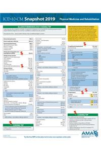 ICD-10-CM 2019 Snapshot Coding Card: Physical Medicine and Rehabilitation