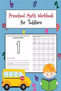 Preschool Math Workbook for Toddlers