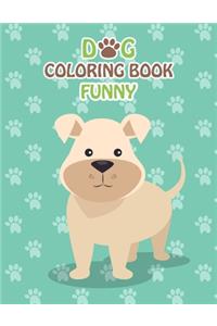 Dog Coloring Book Funny