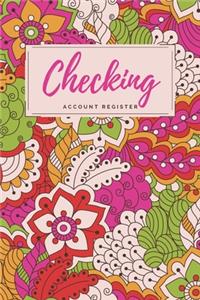 Checking Account Register
