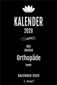 Kalender 2020 für Orthopäden / Orthopäde / Orthopädin