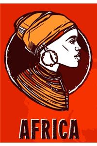 Notebook African American Women Queen Gift