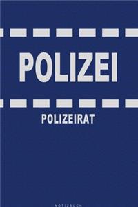 Polizei - Polizeirat - Notizbuch