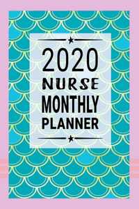 2020 Nurse Monthly Planner