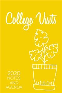 College Visits Notes and Agenda