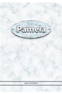 Pamela - Lined Notebook