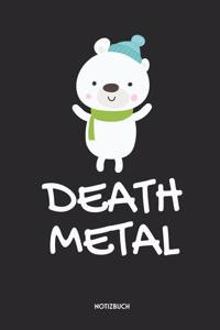 Death Metal Notizbuch