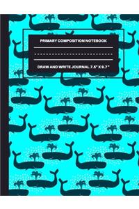 Primary Composition Notebook Draw and Write Journal 7.5