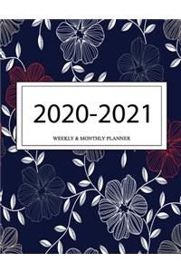 2020 - 2021 Weekly And Monthly Planner