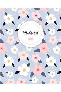 Monthly Bill Payment & Organizer Planner