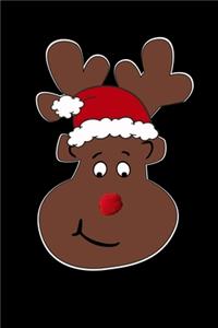 Christmas Reindeer Notebook