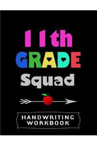 11th Grade Squad Handwriting Workbook