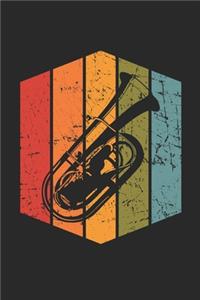 Tuba Notebook - Vintage Tuba Journal - Tubist Diary