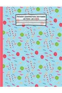 Candy Primary Composition Notebook