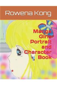 Manga Girls Portrait and Character Book