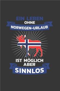 Norwegen Notizbuch