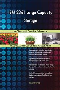 IBM 2361 Large Capacity Storage: A Clear and Concise Reference