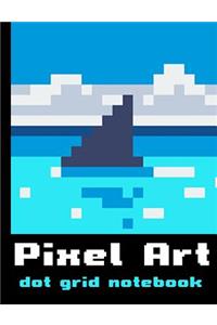 Pixel Art Dot Grid Notebook