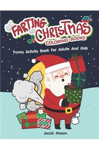 Farting Christmas Coloring Books