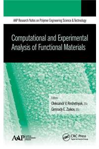 Computational and Experimental Analysis of Functional Materials