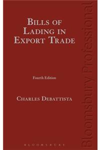 DeBattista on Bills of Lading in Commodities Trade