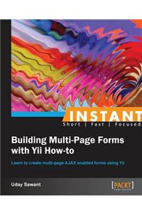 Instant Building Multi-Page Forms with Yii How-to