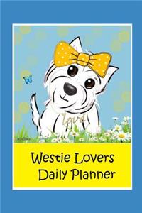 Westie Lovers Daily Planner