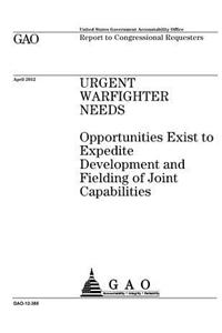 Urgent warfighter needs