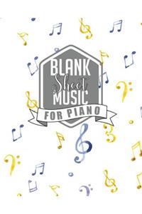 Blank Sheet Music for Piano