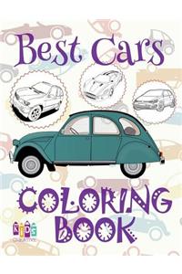 ✌ Best Cars ✎ Car Coloring Book for Boys ✎ Coloring Book Kid ✍ (Coloring Books Mini) Coloring Book